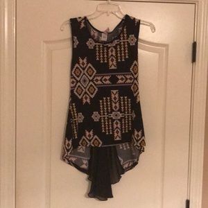 3 for $15 Aztec top